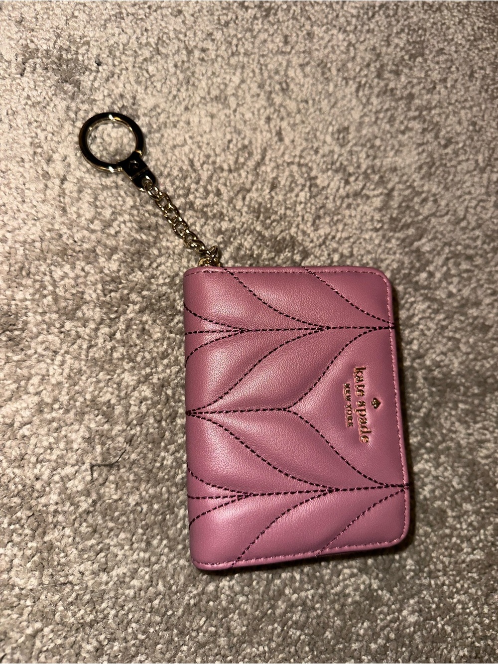 New Kate spade keychain wallet